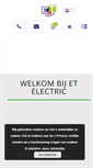 Mobile Screenshot of etelectric.nl